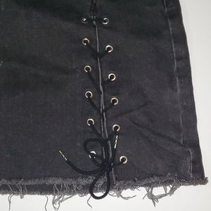 TOPSHOP Moto Miniskirt